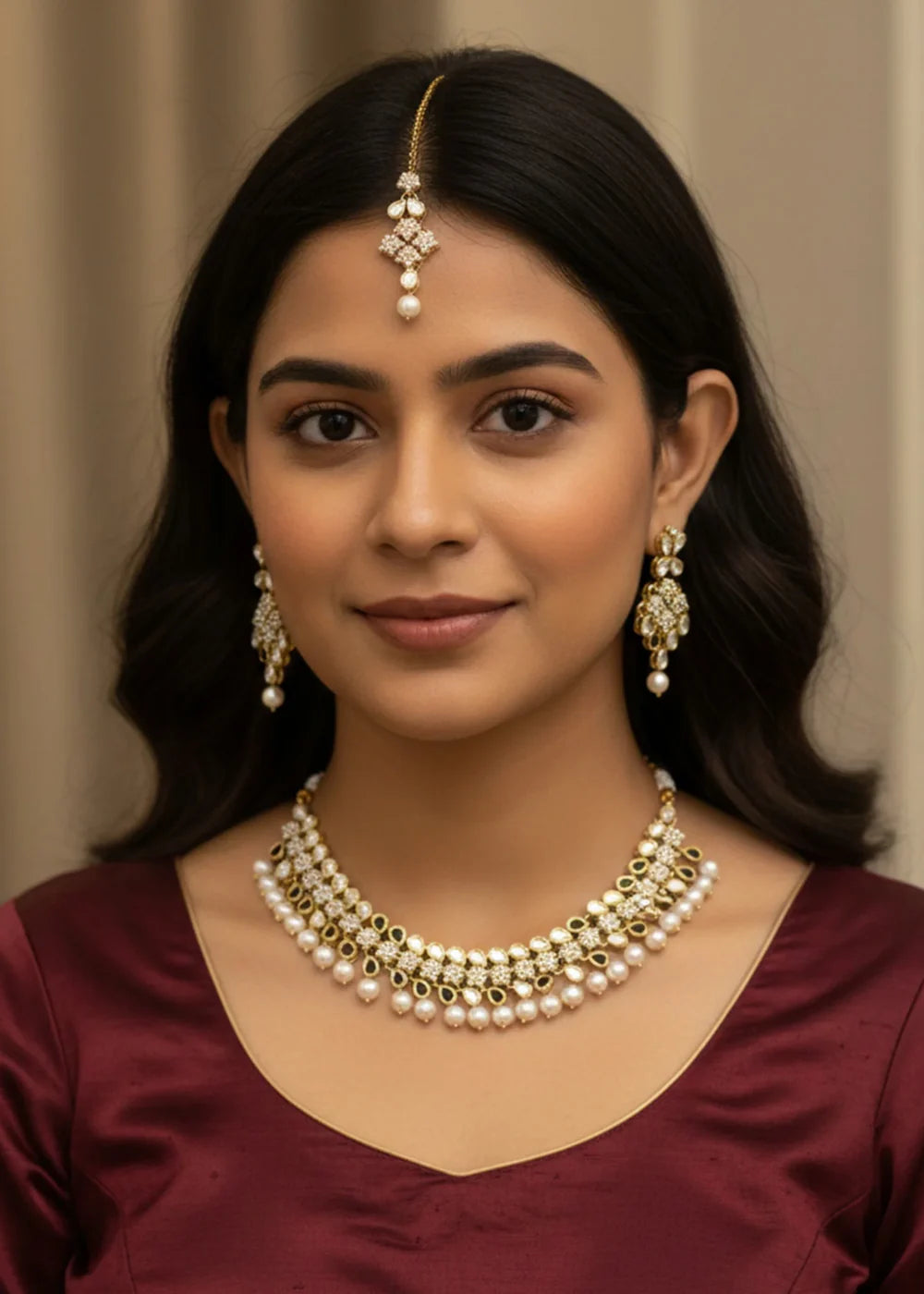Pearl bead set