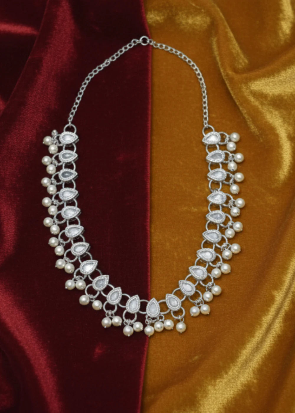 Silver Drop Anklet