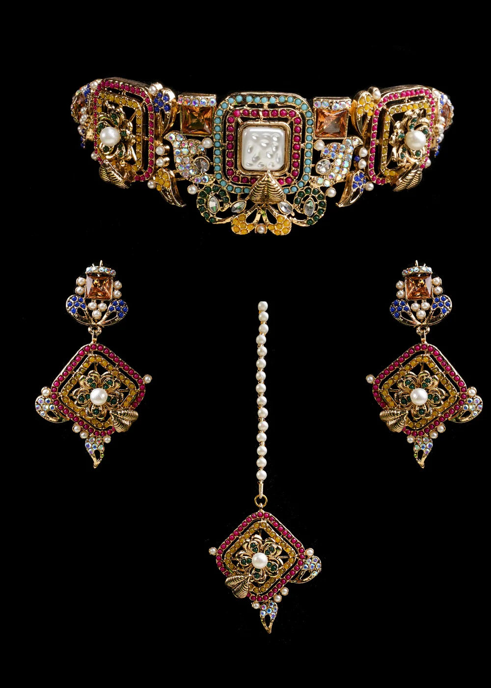 Meenakari Choker