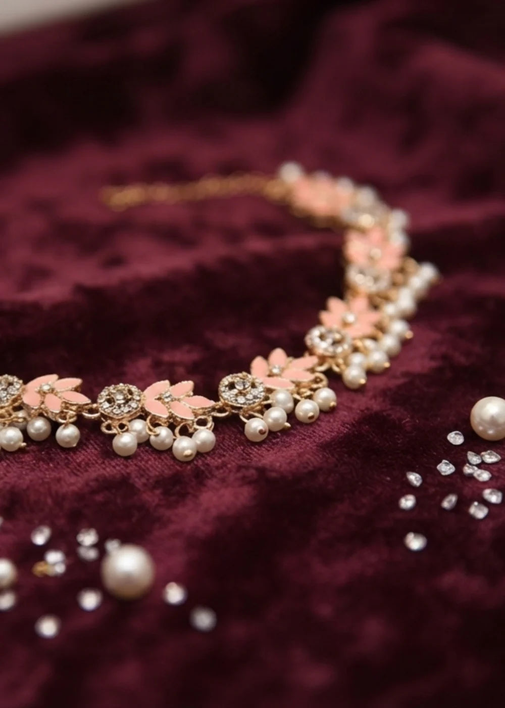 Pink Anklet