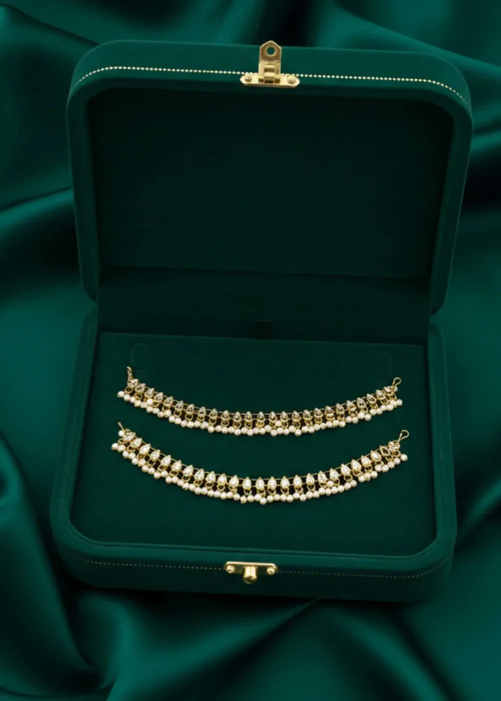 Pearl Drop anklet